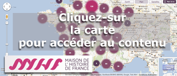 Une carte interactive des lieux d’Histoire et de mémoire en Auvergne et en France