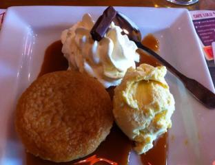 Un petit repas au resto