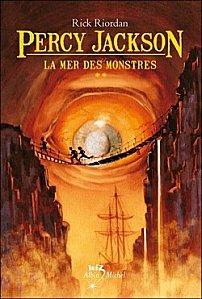 book cover percy jackson, tome 2 la mer des monstres 4863