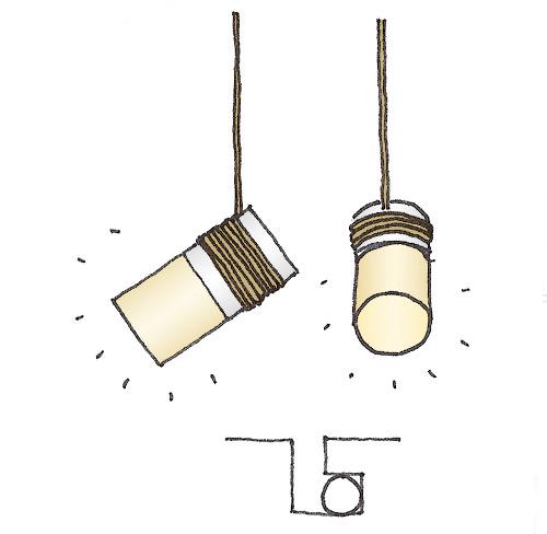 Monsieur F la suspension serpent par Florent Degourc