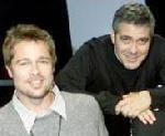 Brad Pitt et George Clooney