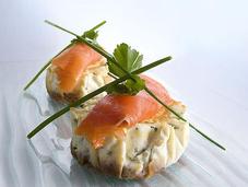 Cheesecake saumon fumé