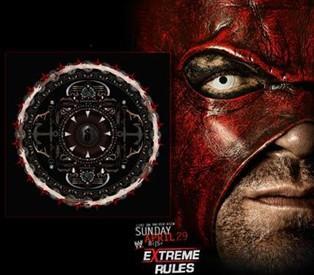Kane sur l'affiche des WWE Extreme Rules 2012