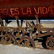 Monsieur Chili - Bolivie - Uyuni - Sud Lipez - 4x4 - Laguna blanca - Laguna verde - Laguna colorada - Arbol de piedra - Cimetière des trains - Coca - Mojito coca (28)