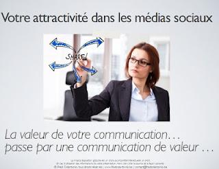 Le slide du mercredi : Votre attractivité dans les médias sociaux - par Fred Colantonio