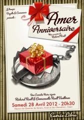 voyelle et consonnes,richard rault,emmanuelle rault vonthron,salle des fêtes de venoix,venoix,le shaker de cyril,amer anniversaire,théâtre,association,troupe voyelle et consonnes,pièce de théâtre