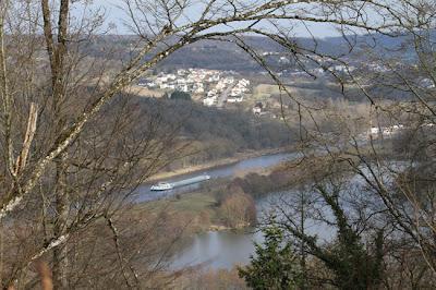 Par delà la Moselle, vu d'en haut...