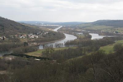 Par delà la Moselle, vu d'en haut...