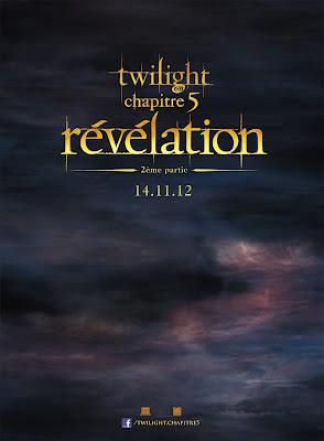 affiche teaser officielle Révélation partie 2 ( Breaking Dawn)