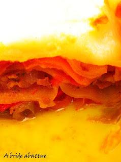 Trio de poivrons, chipolatas aux herbes ... avec l'Actifry