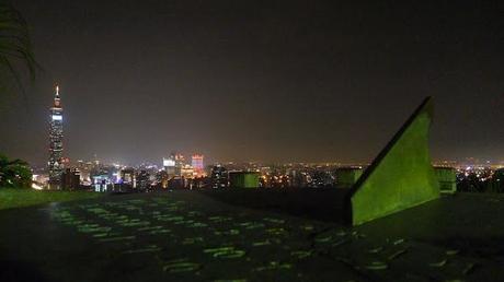 Sur le toit de Taipei