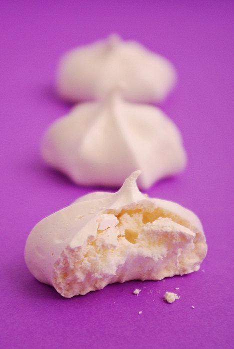 Meringues au sirop de rose ou nature2