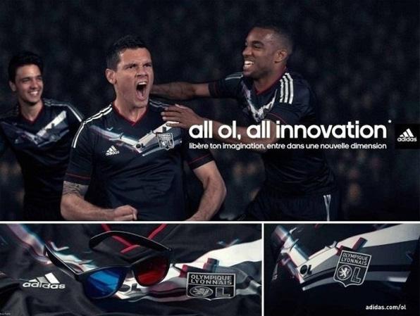 lyon Football : un maillot 3D pour lOL