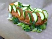 recette Express Papillotes saumon pesto rouge