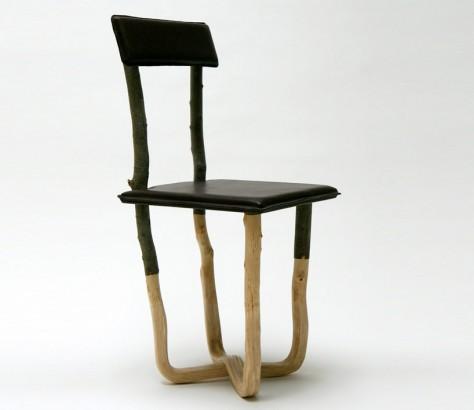 Pressed Wood Chair by Johannes Hemann