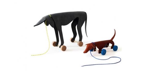 Les chiens à tirer Waldi und Sprinter, par Ellen Heilmann