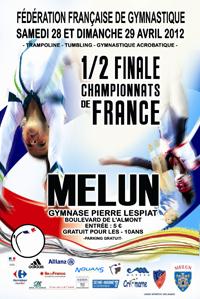 1/2 Finale Nord de Championnats de France Tumbling ce samedi 28 avril !