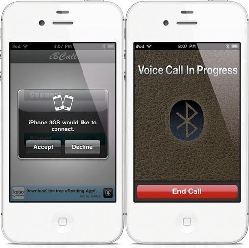 iBluetooth Call, le bluetooth version jailbreak iPhone...