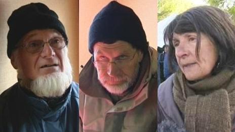 manifestation de soutien aux grévistes de la faim