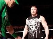 Signature contrat entre Brock Lesnar John Cena