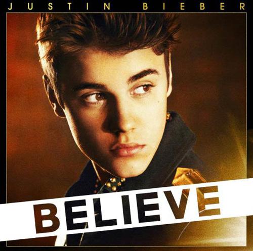 Justin bieber propose les couvertures de son opus : Believe.