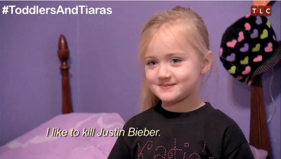 Scandale : une fillette Américaine veut tuer Justin Bieber