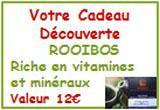 ROOIBOS: 1 boîte de thé gratuite