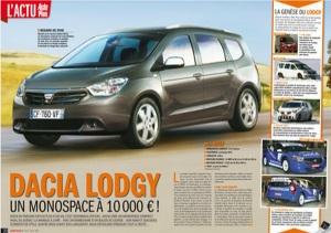 DACIA LODGY LOW COST
