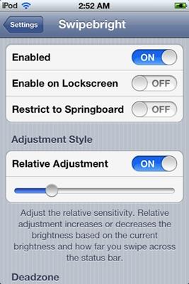 Cydia: SwipeBright mise à jour en version 1.3.4-3