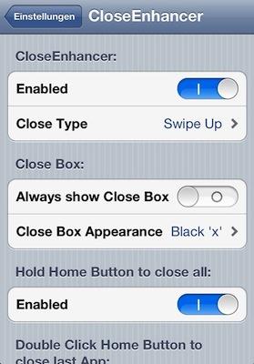 Cydia: CloseEnhancer mise à jour en version 1.0.3