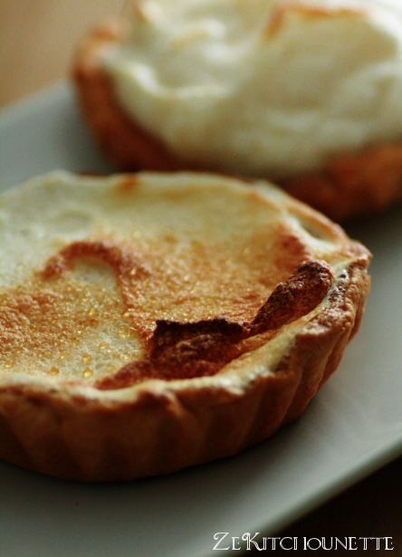 tartelette mousse de pomme