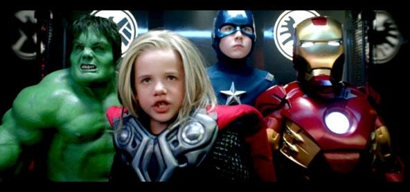 Young Avengers : un spot tv avec des petits super héros !