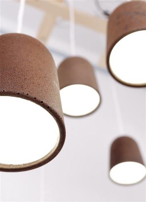 Lampe Decafé en Café par Raúl Lauri