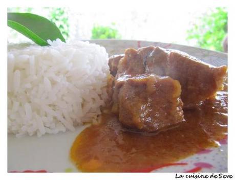 Fricassé de porc façon créole