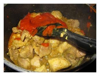 Fricassé de porc façon créole