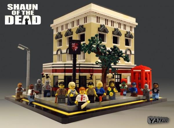 Lego donne sa réponse pour Shaun of the Dead