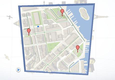 Google Cube points Google Cube : le jeu Google Maps en ligne