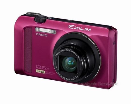 Appareil photo numérique Casio Exilim-ZR200 pour décomposer tous les mouvements