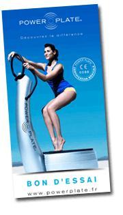 Séance découverte power plate gratuite.