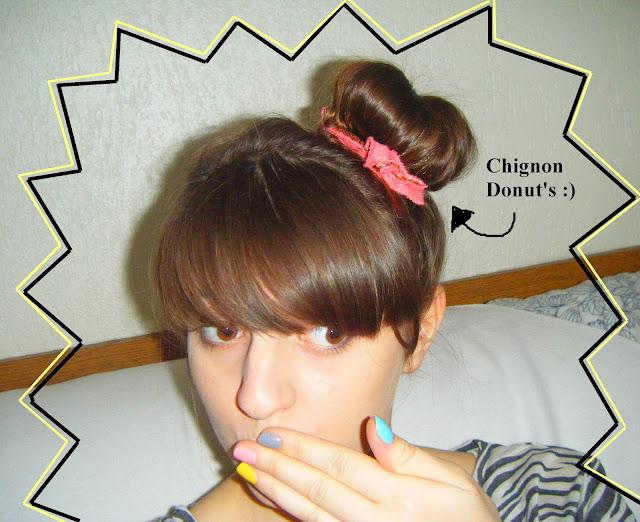 Beauté : Chignon Donut's