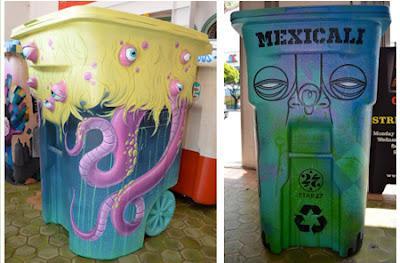 L'Urbenne-Art : Oh les belles poubelles !