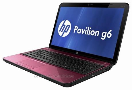 Nouvelle gamme de PC portable HP Pavilion g6, g7, dv6 et dv7