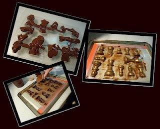 Chocolats fins - Les chocolats dorés