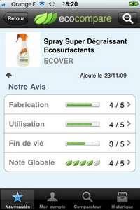 Ecocompare, une appli iphone anti-escro-écolo ! 