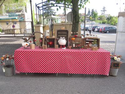 Marché artisanal du 1er mai à Gréoux