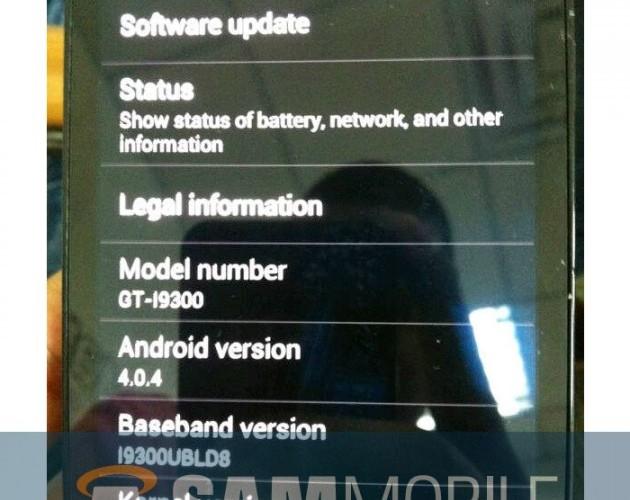 De nouvelles photos pour le Samsung Galaxy S 3