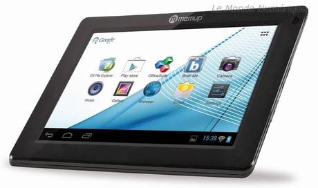 Memup lance ses nouvelles tablettes SlidePad NG sous Android 4.0 ICS à partir de 100 €