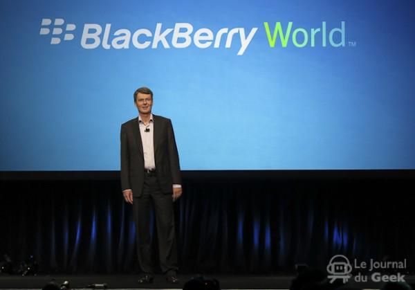 blackberry 10 Thorstens live 01 600x419 Thorsten Heins au jeu des Q&R du BlackBerry World 2012