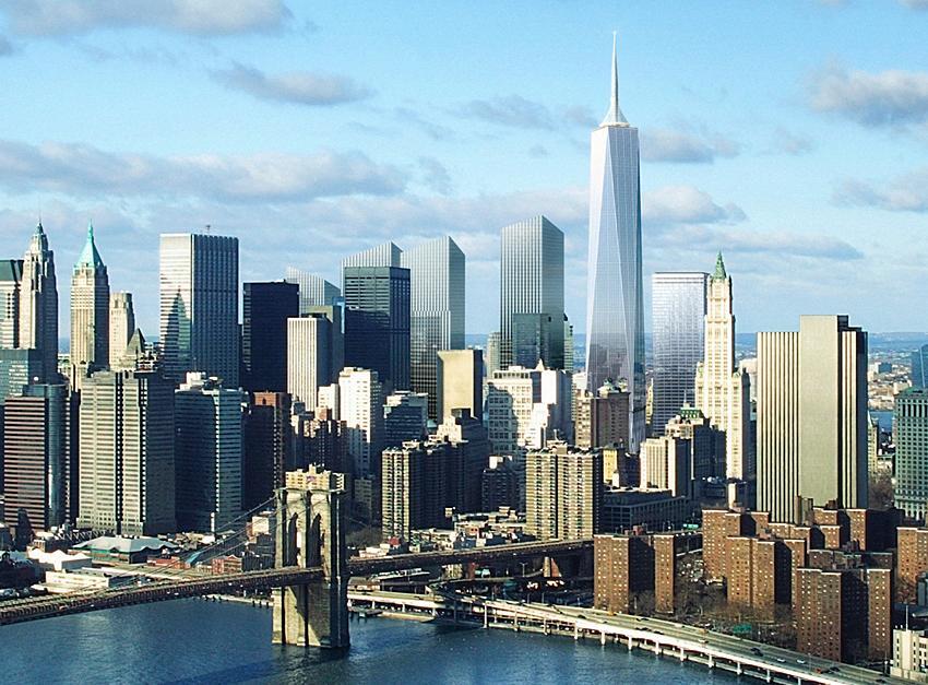 Time-lapse de la construction du One World Trade Center (New York)