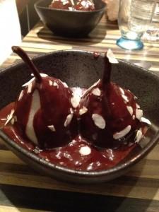 Poires au chocolat – les chronoteuses